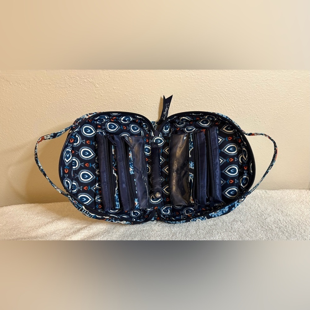 Vera Bradley Marrakech Zip around Travel Jewelry organizer Bag - Picture 3 of 11